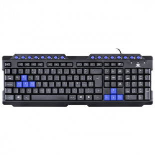 Teclado Gamer Vinik VX Gaming Dragon V2, ABNT2, Preto e Azul - GT102