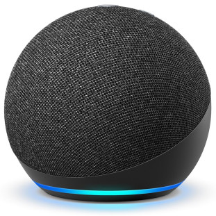 Amazon Echo Dot 4th Gen com assistente virtual Alexa charcoal 110V/240V