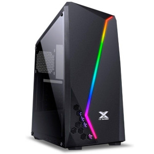 Gabinete Gamer Vinik VX Gaming Lynx, Mid Tower, RGB, Lateral em Acrílico 