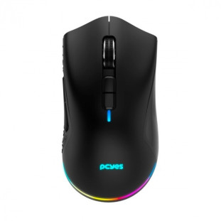 Mouse Gamer PCYes Anok, 16000 DPI, RGB, Recarregavel, Black