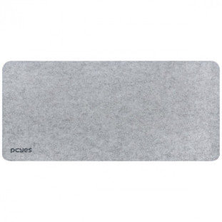 Mousepad Pcyes Exclusive Pro Gray, 900X420mm, Acabamento em Feltro, Cinza