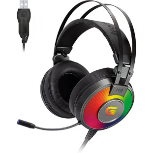 Headset Gamer Fortrek G Pro H3+, RGB, 7.1, Cinza