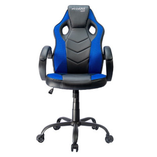 Cadeira Gamer MX0 Giratoria Preto/Azul 