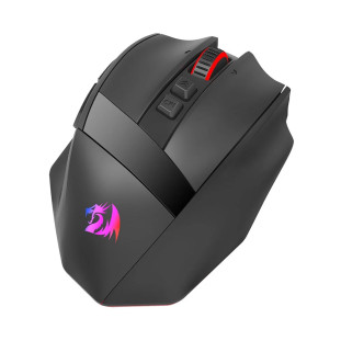Mouse Gamer Sem Fio Redragon Rind Pro RGB M813RGB-pro Preto