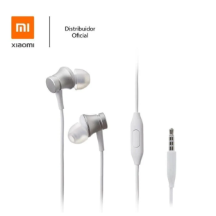 Fone De Ouvido Intra-auricular Com Fio Mi Basic Prata Xiaomi